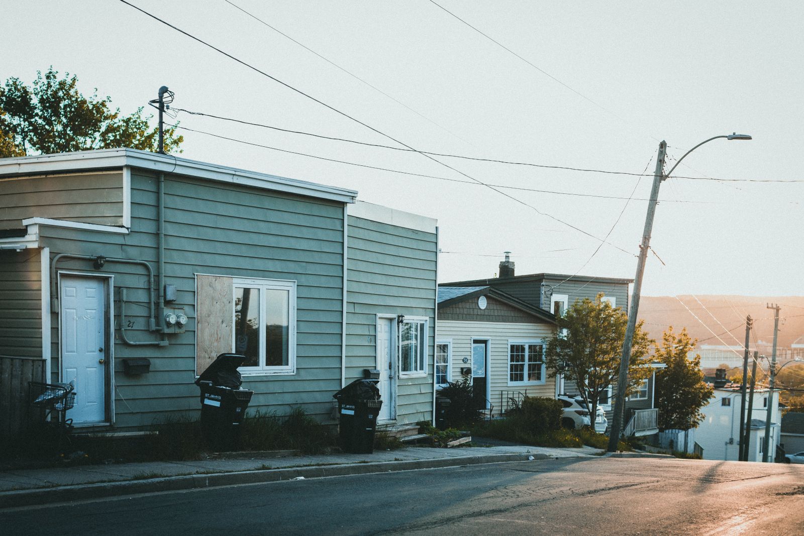 Homes and streets in Lawrenceville